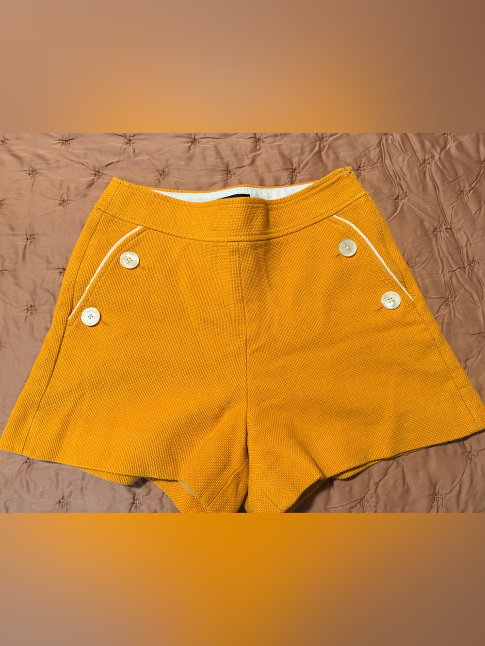 J-Crew Linen Blend Drapey Sailor Shorts